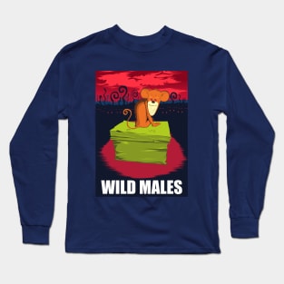 wild monkey Long Sleeve T-Shirt